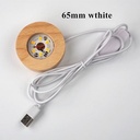 Led bodem op usb S 65mm voor Epoxy Resin en andere decoraties