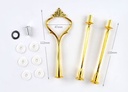 Benodigdheden voor siliconenmal Etagiere Goud 024320 voor epoxy resin en andere hobby's