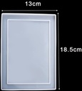 Siliconenmal Fotolijstje Rechthoek Epoxy resin 16 cm per stuk