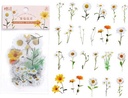 Bloemetjes en blaadjes Geel Wit Daisy voor epoxy resin, zeep, kaarsen excl. decoraties