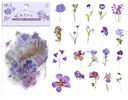 Bloemetjes en blaadjes Purple enz. voor epoxy resin, zeep, kaarsen excl. decoraties