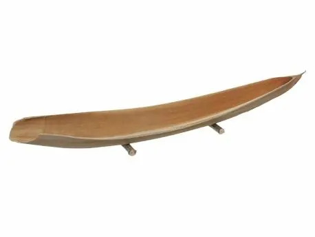 Coco boat met pootjes Naturel 60-70 cm
