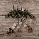 Metalen frame Bloemstukhouder hoge standaard met plaat 20x10x70 cm 8mm Zwaardere uitvoering