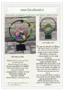 Bloemstuk op metalen ring frame met Sideau Natural foam Stel zelf je pakket samen  