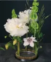 Bloemensteekbol Kenzan Fakirbed Ikebana Kenzan ring 150 360 messing naalden per stuk
