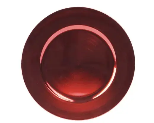 Onderbord Rond Rood 33 cm 