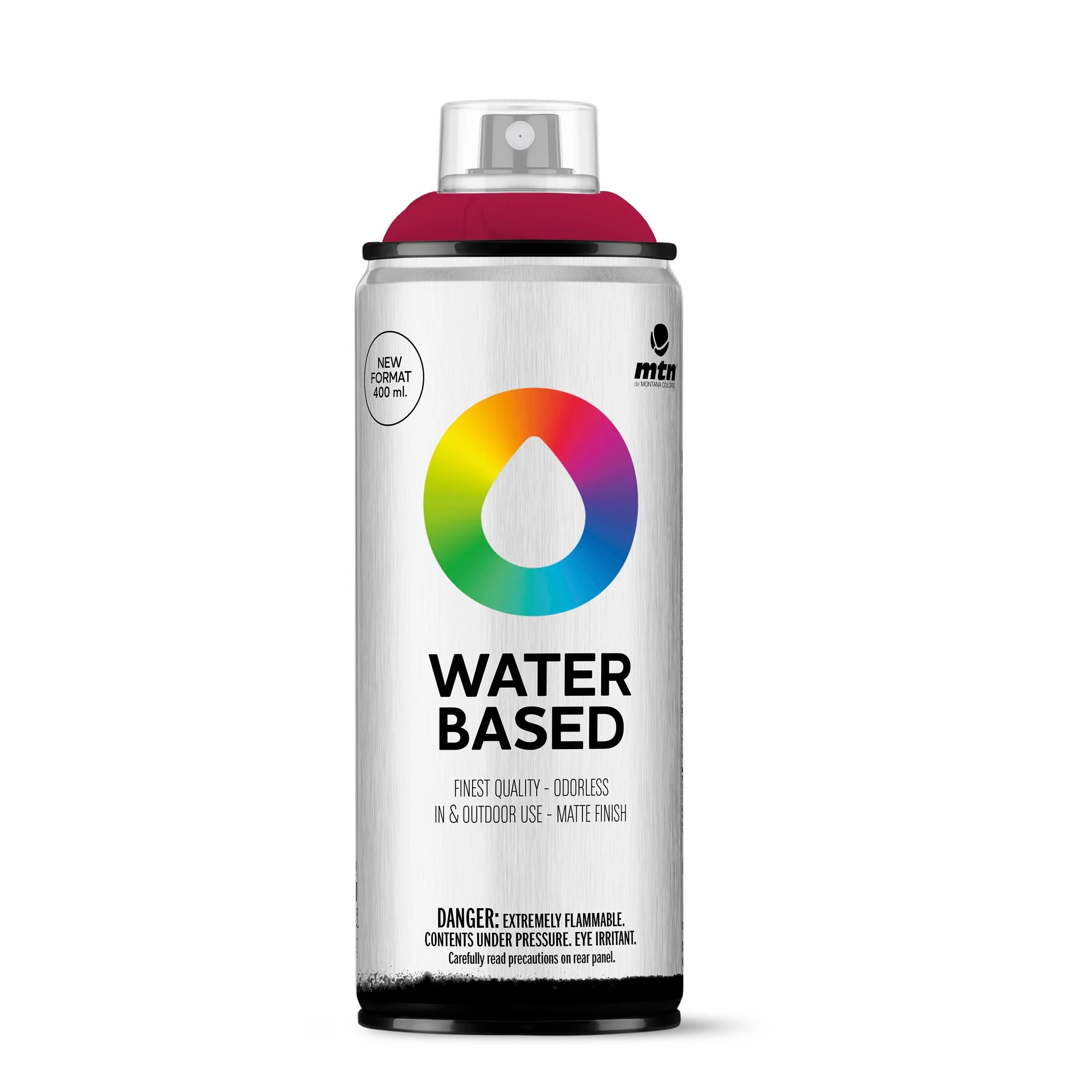 Flower Decor Verfspray Waterbasis voor Verse bloemen Styropor en Graffiti Carmine Bordeaux Red 400ml