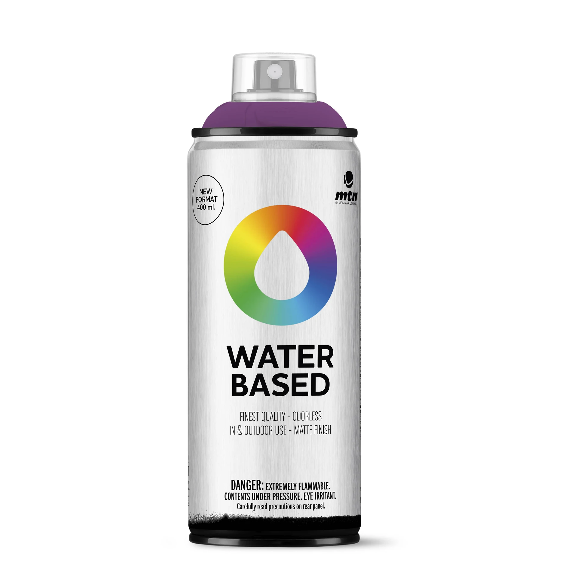 Flower Decor Verfspray Waterbasis voor Verse bloemen Styropor en Graffiti Blue Violet Deep Rioja Red 400ml 