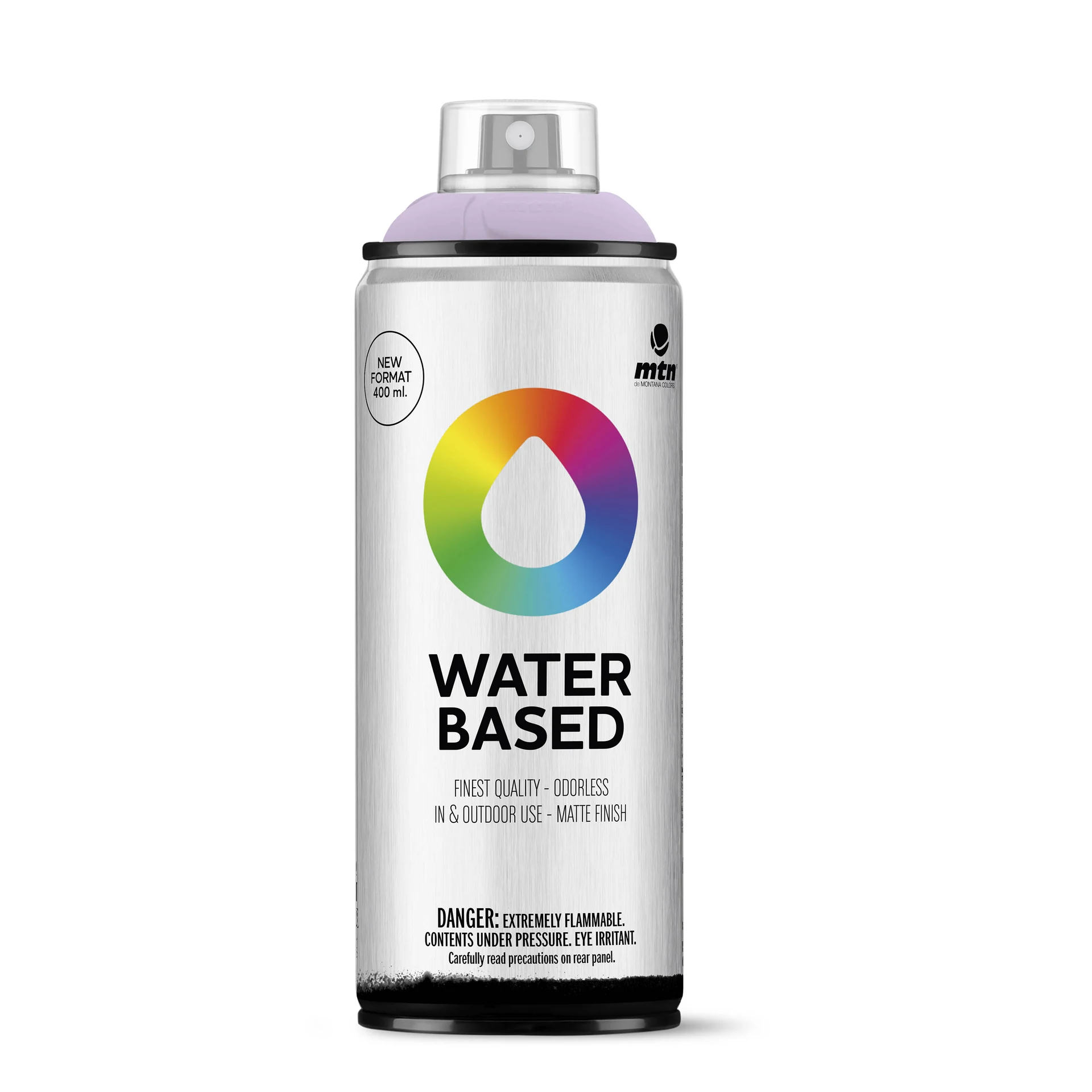 Flower Decor Verfspray Waterbasis voor Verse bloemen Styropor en Graffiti Dioxazine Purple Pale April Violet 400ml   