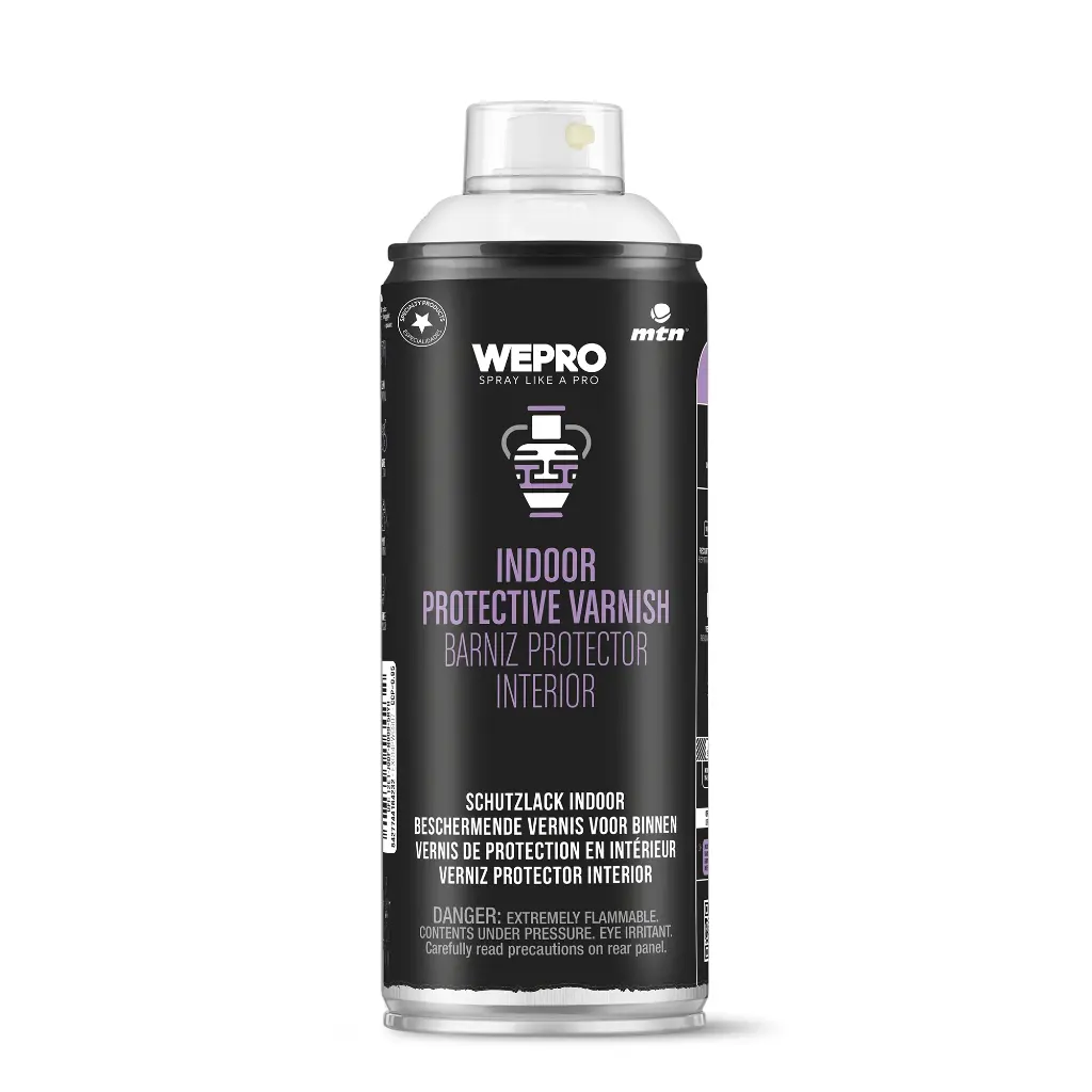 Vernis Mat Indoor Waterbasis Verse bloemen Styropor en Graffiti 400 ml