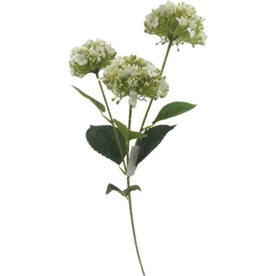 Hortensia Ivory Zijdenbloem 63 cm per stuk