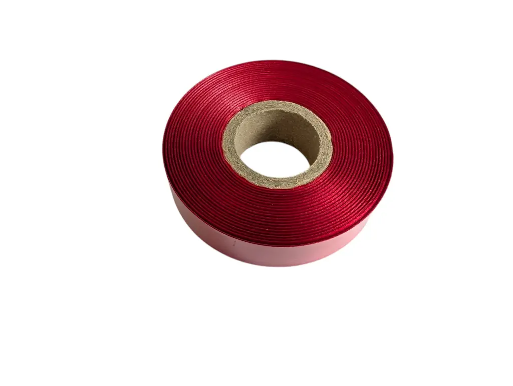Zijdenlint Lintprinter Rood 25mm 25 meter