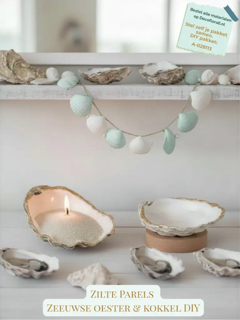 Zilte Parels: Zeeuwse oester & kokkel DIY Stel zelf je pakket samen