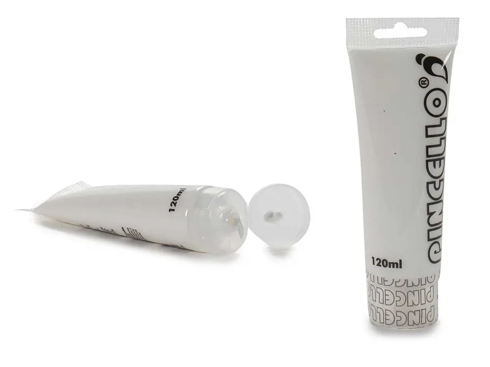Allesverf Acryl op waterbasis Wit 120 ml