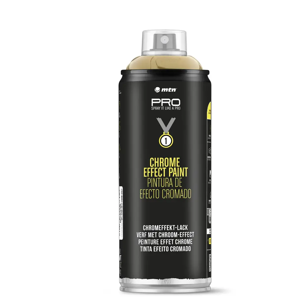 MTN PRO Chroom Verf Spray Goud 400ml