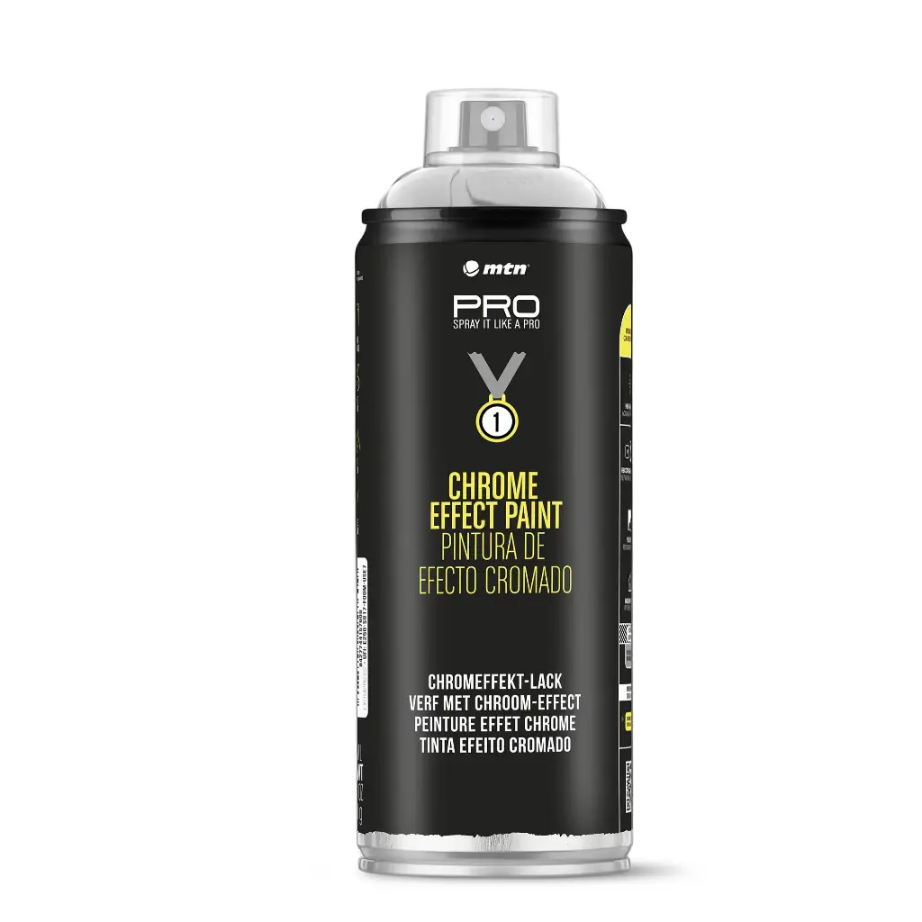 MTN PRO Chroom Verf Spray Zilver 400ml
