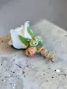 Corsage Roos Cremeroze, cava, creme CEM 1-1-1 Maatwerk 