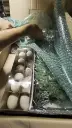 Restantenbox Voorjaar Eieren, vogels, veren, doos rendiermos, kandelaar. Bekijk video voor inhoud