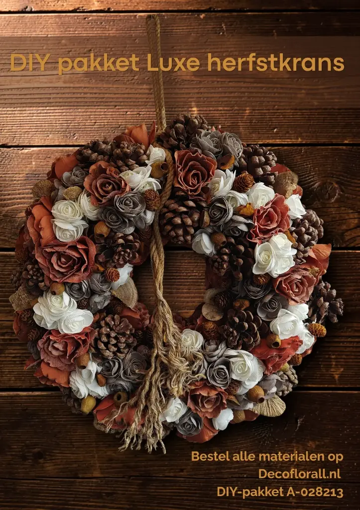 DIY Luxe herfstkrans Stel zelf je pakket samen