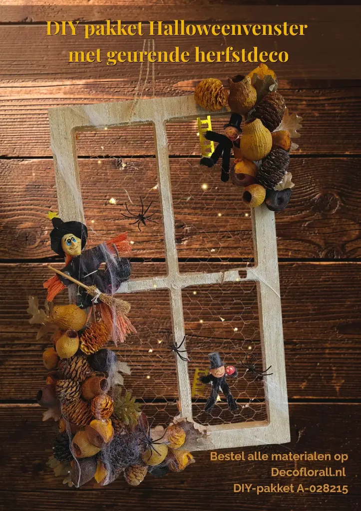 DIY Herfstvenster met geurende herfstdeco Stel zelf je pakket samen
