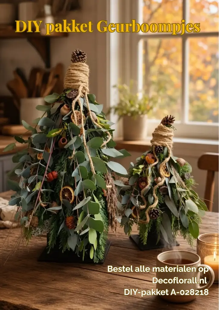 DIY Geurende boompjes M of L Stel zelf je pakket samen  