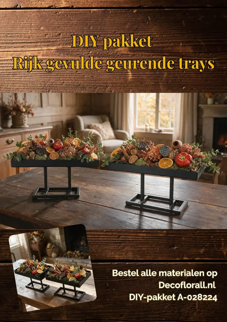 DIY pakket Rijk gevulde geurende trays Stel zelf je pakket samen