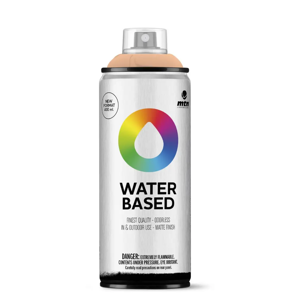 Flower Decor Verfspray Waterbasis voor Verse bloemen Styropor en Graffiti Dalai Orange 400ml