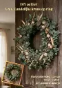 DIY pakket Grote Landelijke krans op ring Stel zelf je pakket samen 