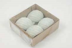[A-012512] Chongu Pop schelpen Lichtblauw 4 stuks