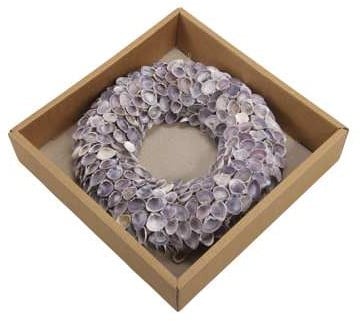 [A-017136] Schelpenkrans Blue Chippy 30 cm