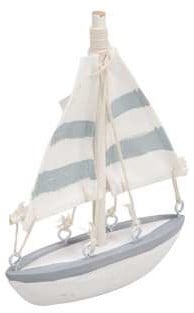 [A-017023] Zeilschip Hout met Zeilen Maritiem 10x14 cm