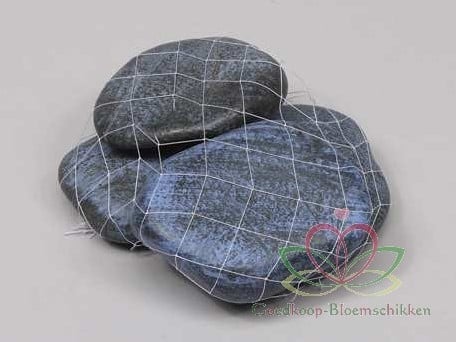 [A-010733] Riviersteen Groot Grijsblauw Stenen 1000 gram
