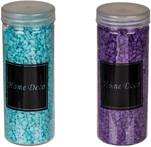 [A-024990] Gravel 400 gram Turquoise Decoratiezand