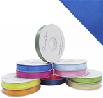 [A-007084] Satijnlint Dubbelsatijn Antennelint Ivory 6 mm rol 25 meter