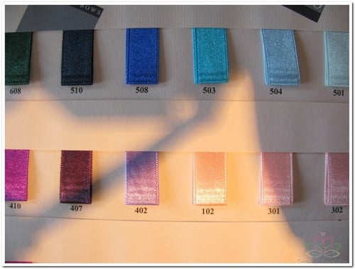 [A-008665] Dubbelsatijn lint 301 Roze 25 mm rol 25 meter