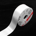[A-012050] Poly Ribbon Scheur cadeaulint Wit 50mm 100yard