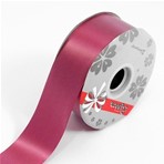 [A-012170] Poly Ribbon Burgundy Bordeau 50mm/100yard Scheur cadeaulint