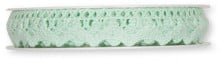 [A-013484] Gehaakt lint Mintgroen 18 mm rol 5 meter