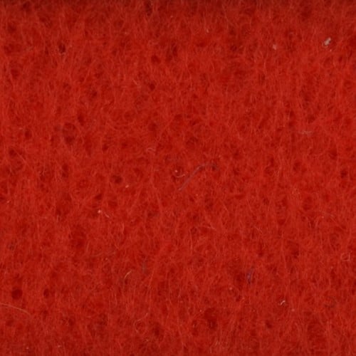 [A-014938] Viltlapje Felrood 20x30 cm 1mm dik per stuk