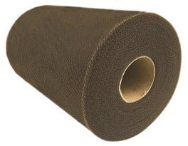 [A-016291] Lint Tule C38 Coffee 15 cm rol 22 meter
