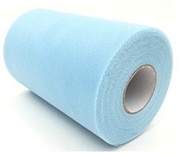 [A-016303] Lint Tule C50 Azure 15 cm rol 22 meter