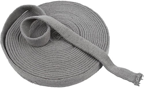 [A-016502] Rondgebreide tube om Kaboutertjes te maken Antiekrood 22 mm ca. 45 cm