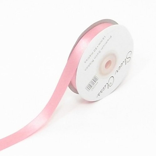 [A-017516] Dubbelsatijn lint Oudroze 10 mm rol 50 meter