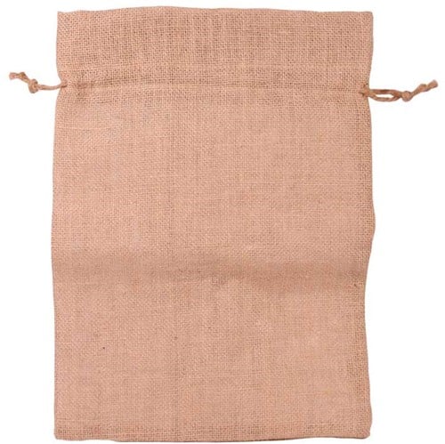 [A-017649] Jutezak met plastic binnenzak 30x42 cm per stuk
