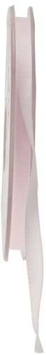 [A-017713] Dubbelsatijn lint Babypink 6 mm rol 20 meter