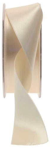 [A-017738] Dubbelsatijn lint Oyster 38 mm rol 20 meter