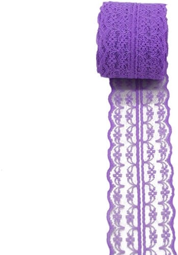 [A-018950] Budget Kant Purple ca. 45mm 10 meter