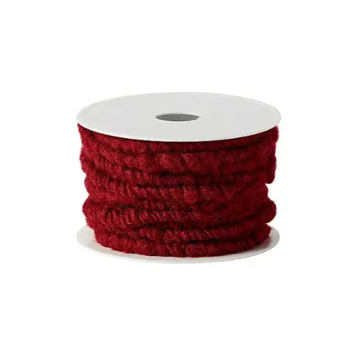 [A-019642] Wolkoord Wolkordel Burgundy 7 mm 20 meter