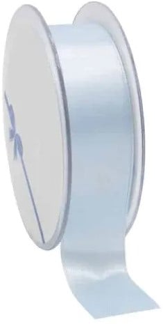 [A-023320] Dubbelsatijn lint Lichtblauw 25 mm rol 25 meter