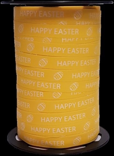 [A-025441] Krullint Cadeaulint Happy Easter Pasen 225 meter